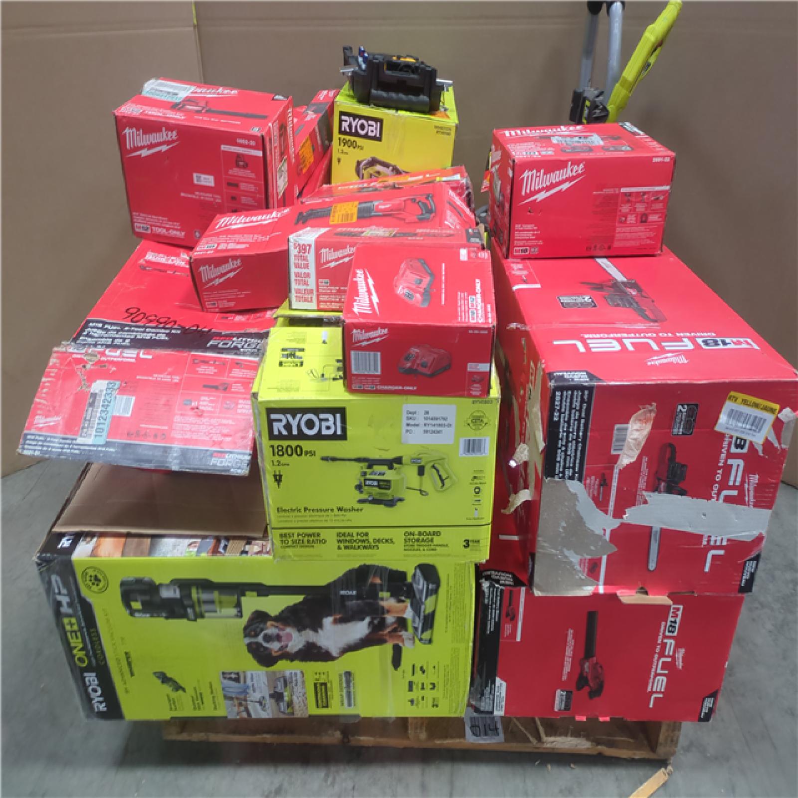 CALIFORNIA AS-IS TOOL PALLET