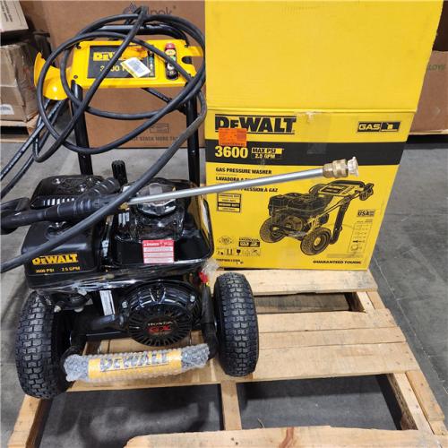 Dallas Location - As-Is DEWALT 3600 PSI 2.5 GPM Gas Pressure Washer(Dxpw61299) Lot Of 2)