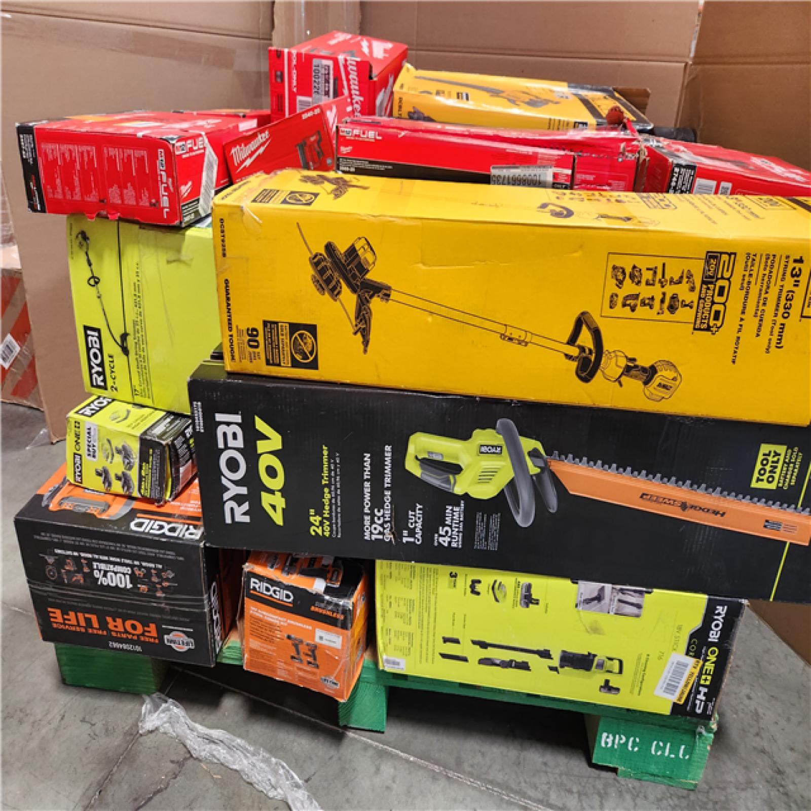 CALIFORNIA AS-IS TOOL PALLET