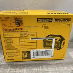 NEW - DEWALT 20V MAX Cordless Bluetooth Speaker (Tool Only)