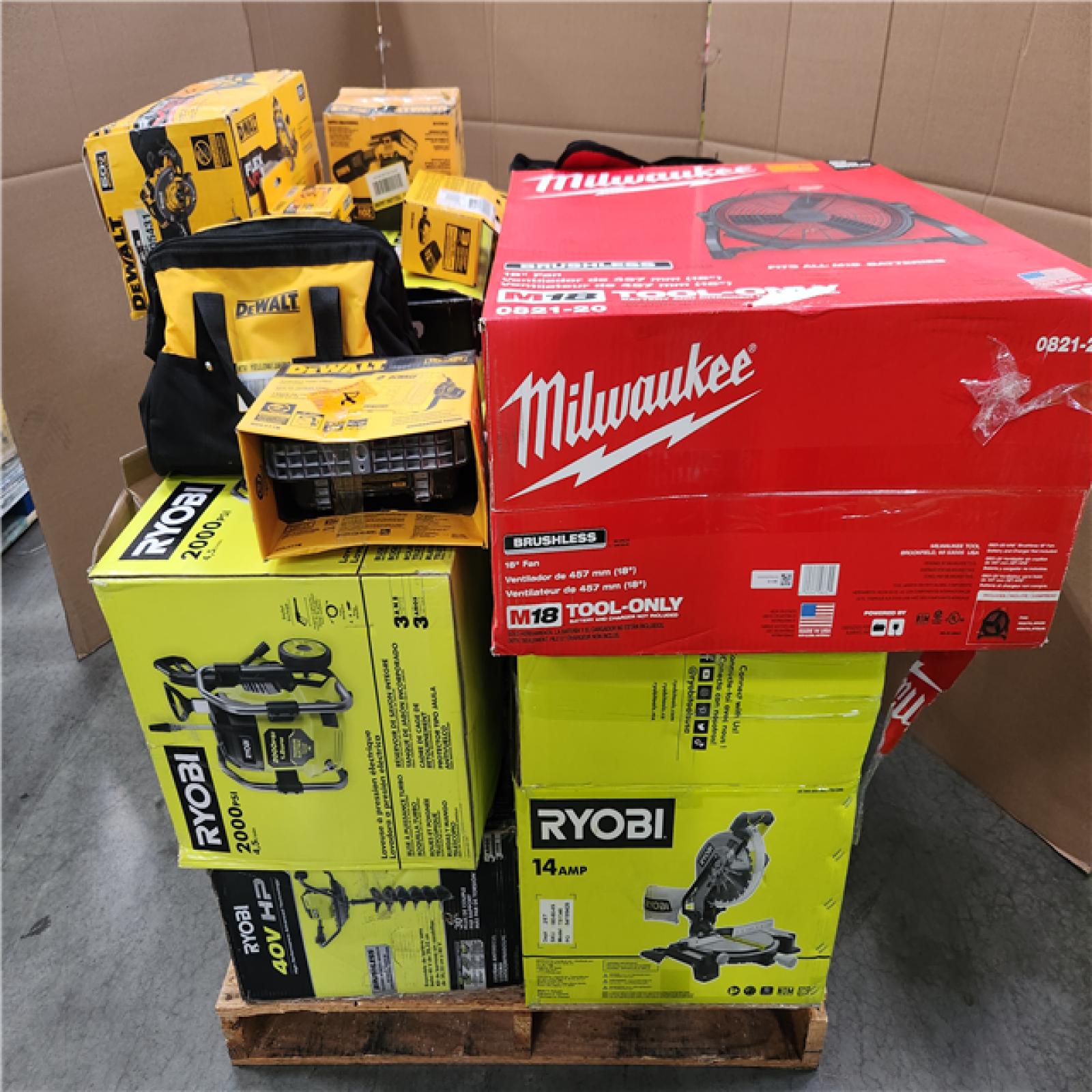 CALIFORNIA AS-IS TOOL PALLET