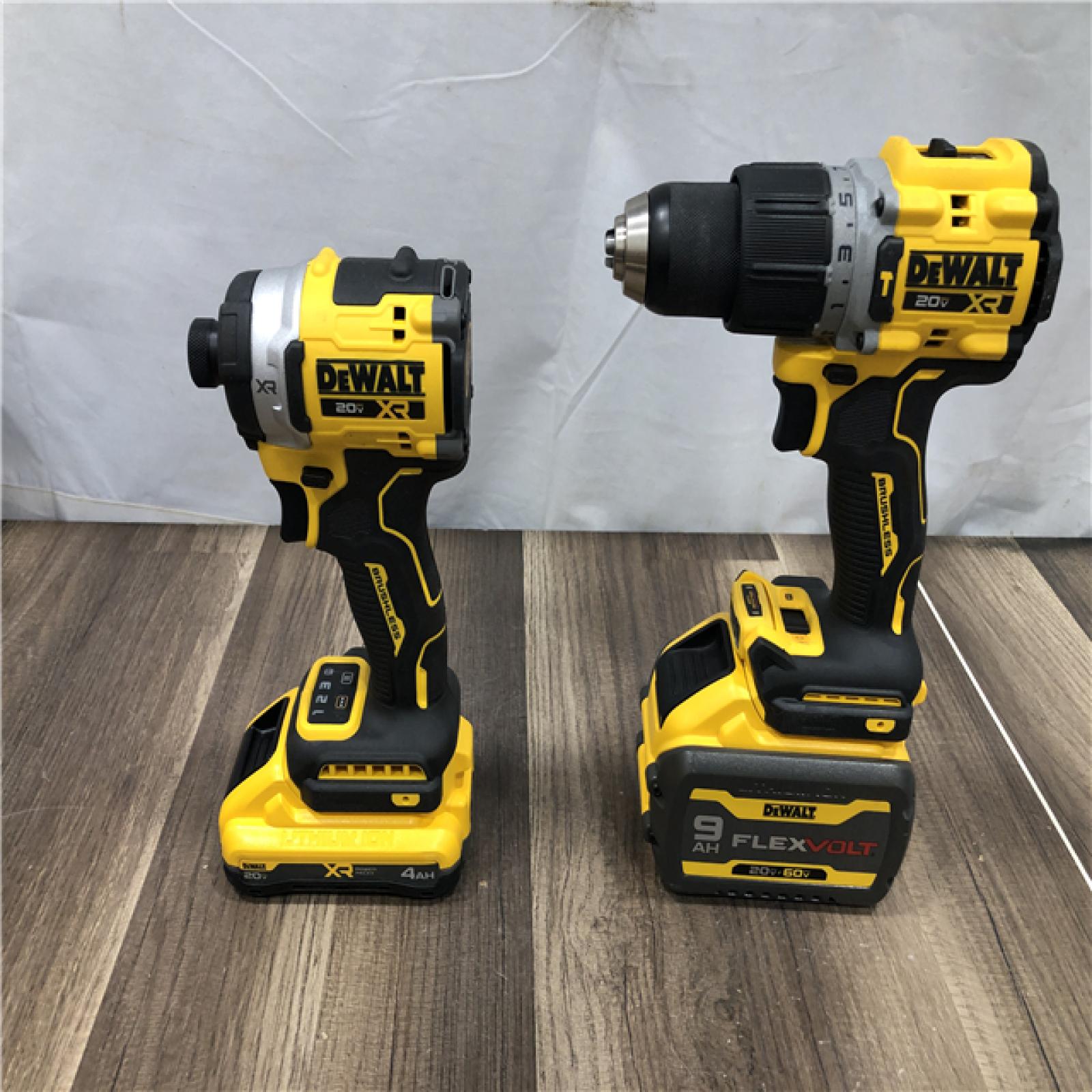 AS-IS DEWALT 20V Lithium-Ion Cordless 2-Tool Combo Kit