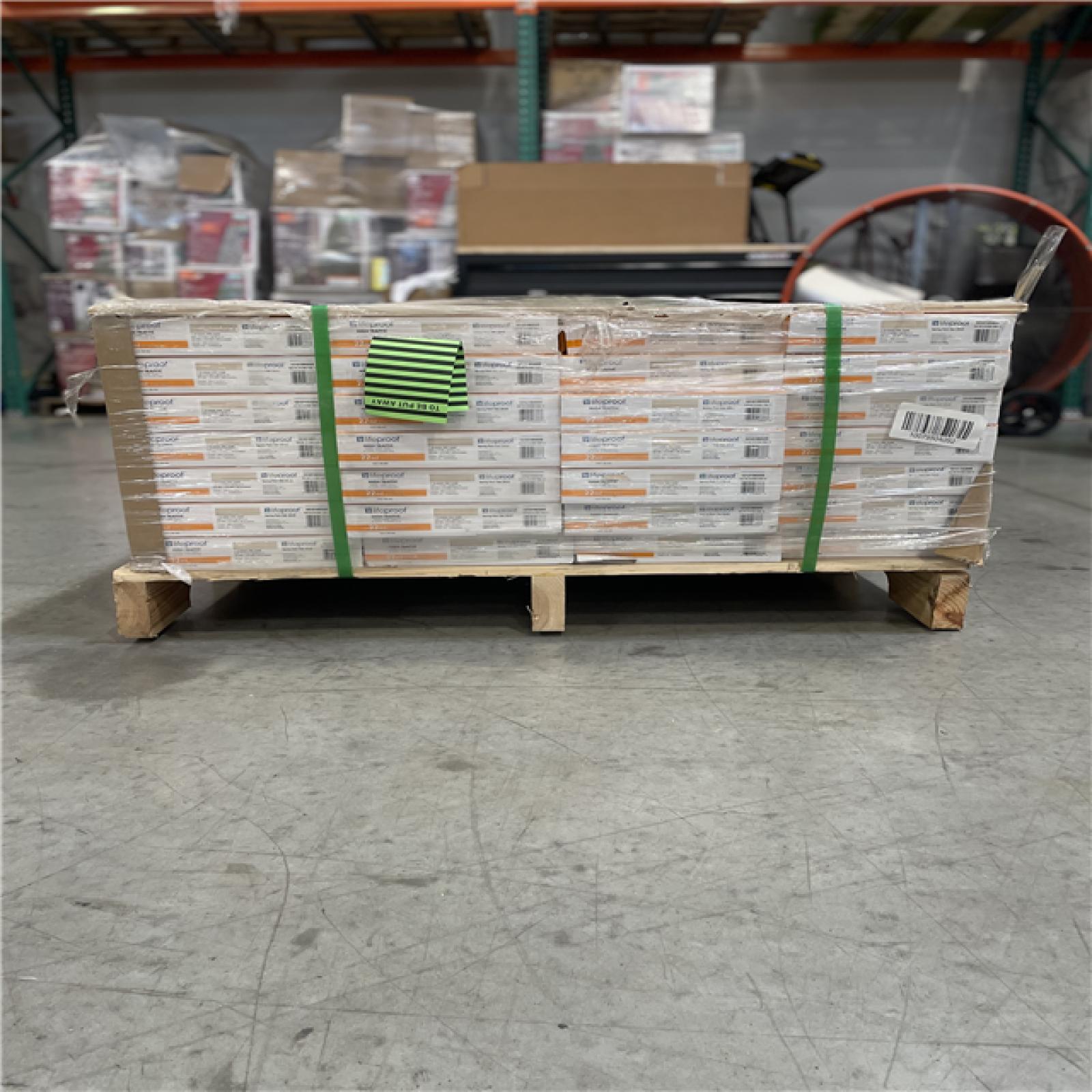 DALLAS LOCATION -LIFEPROOF Spring Park Oak 22 MIL x 8.7 in. W x 48 in. L Click Lock Waterproof Luxury Vinyl Plank Flooring (20.1 sq. ft./case)PALLET-(28 CASES)