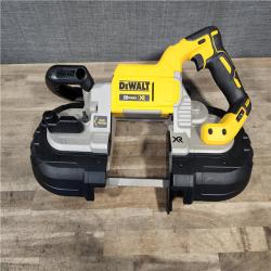 HOUSTON LOCATION - AS-IS DEWALT 20V MAX XR Cordless Li-Ion 5 Band Saw (TOOL ONLY)
