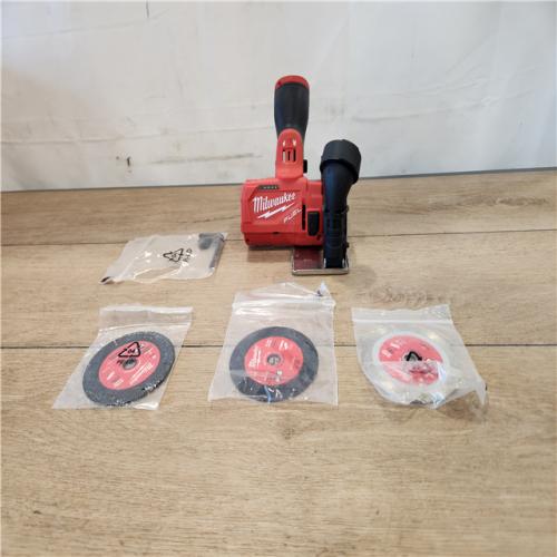 AS-IS- Milwaukee FUEL 12V Lithium-Ion Brushless Cordless 3 in. Cut Off Saw (Tool-Only)