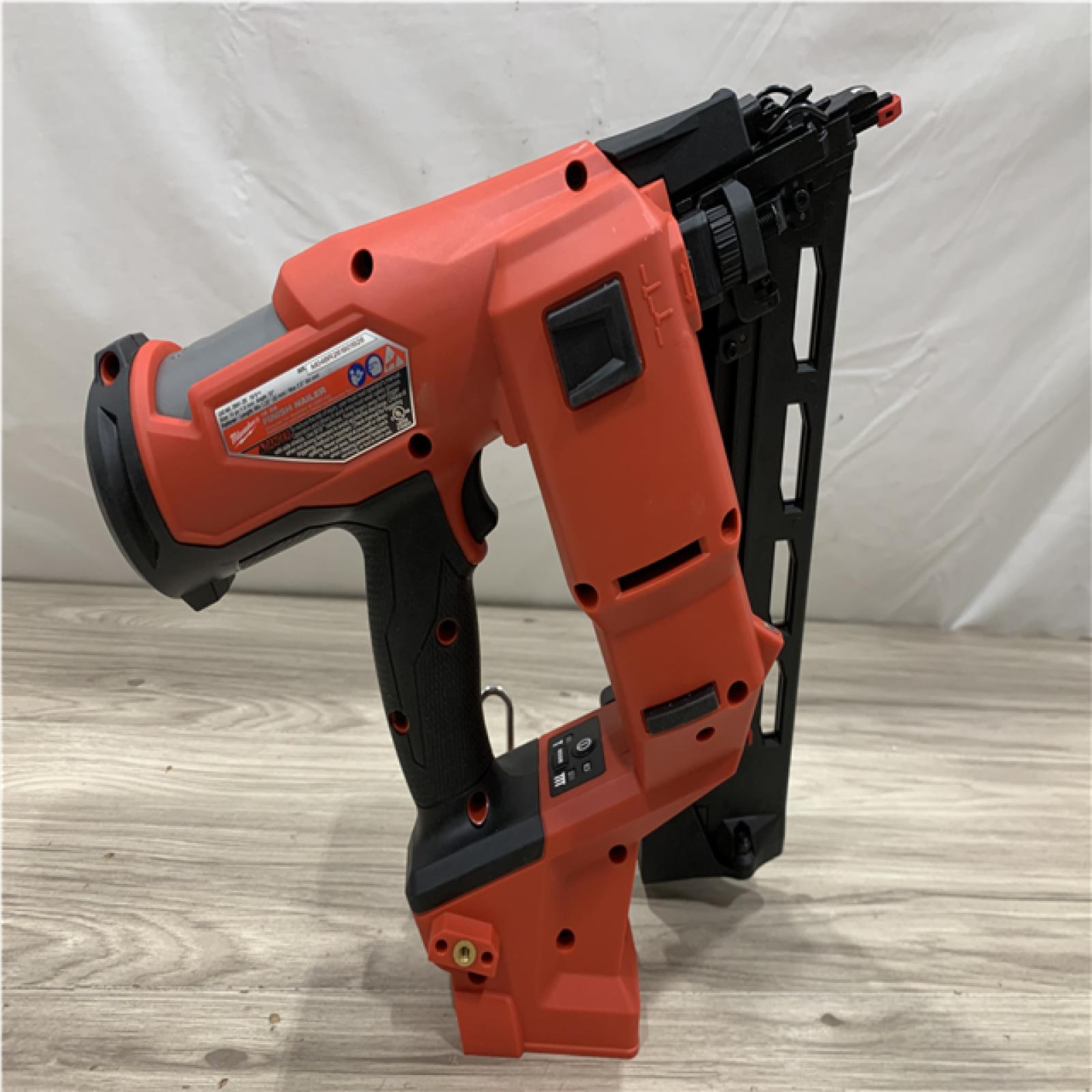 AS-IS Milwaukee FUEL 18-Volt Lithium-Ion Brushless Cordless Gen II 16-Gauge Angled Finish Nailer (Tool-Only)