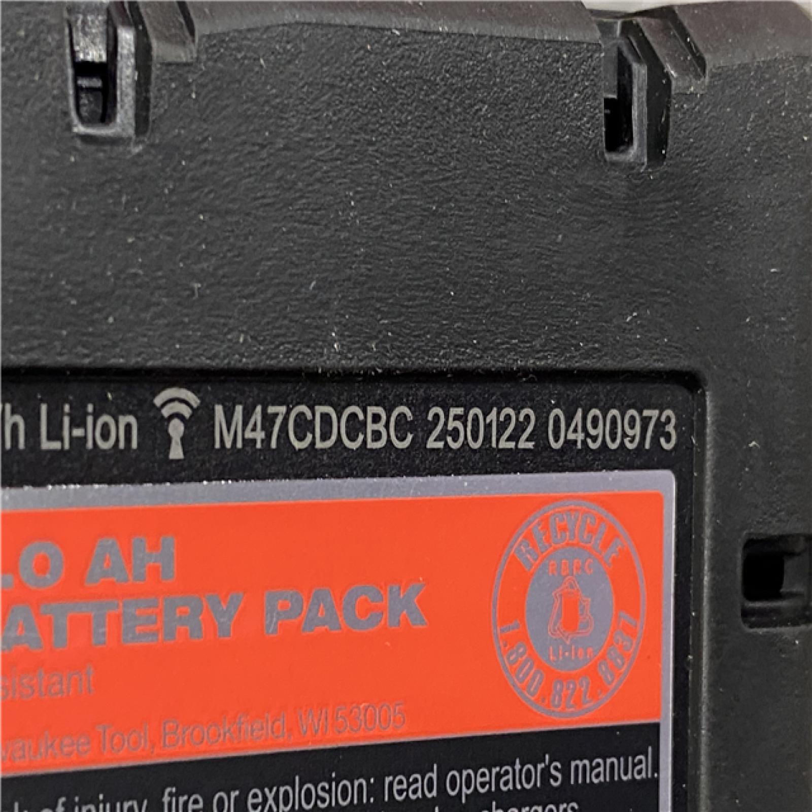 AS-IS Milwaukee FUEL 18V Lithium-Ion Brushless Cordless 1/2 in. Impact Wrench w/Friction Ring Kit