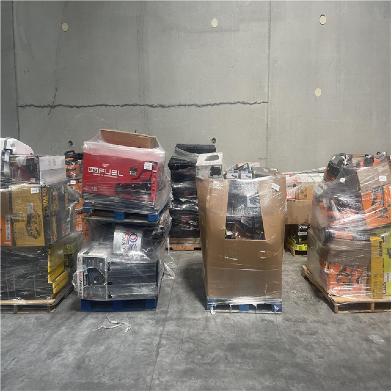 Atlanta Location As-Is Tools and More Partial Truckload (9 Pallets) 0908-B