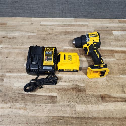 HOUSTON LOCATION - AS - IS DEWALT Atomic 20V Lithium-Ion Cordless Compact 1/2 in. Drill/Driver Kit