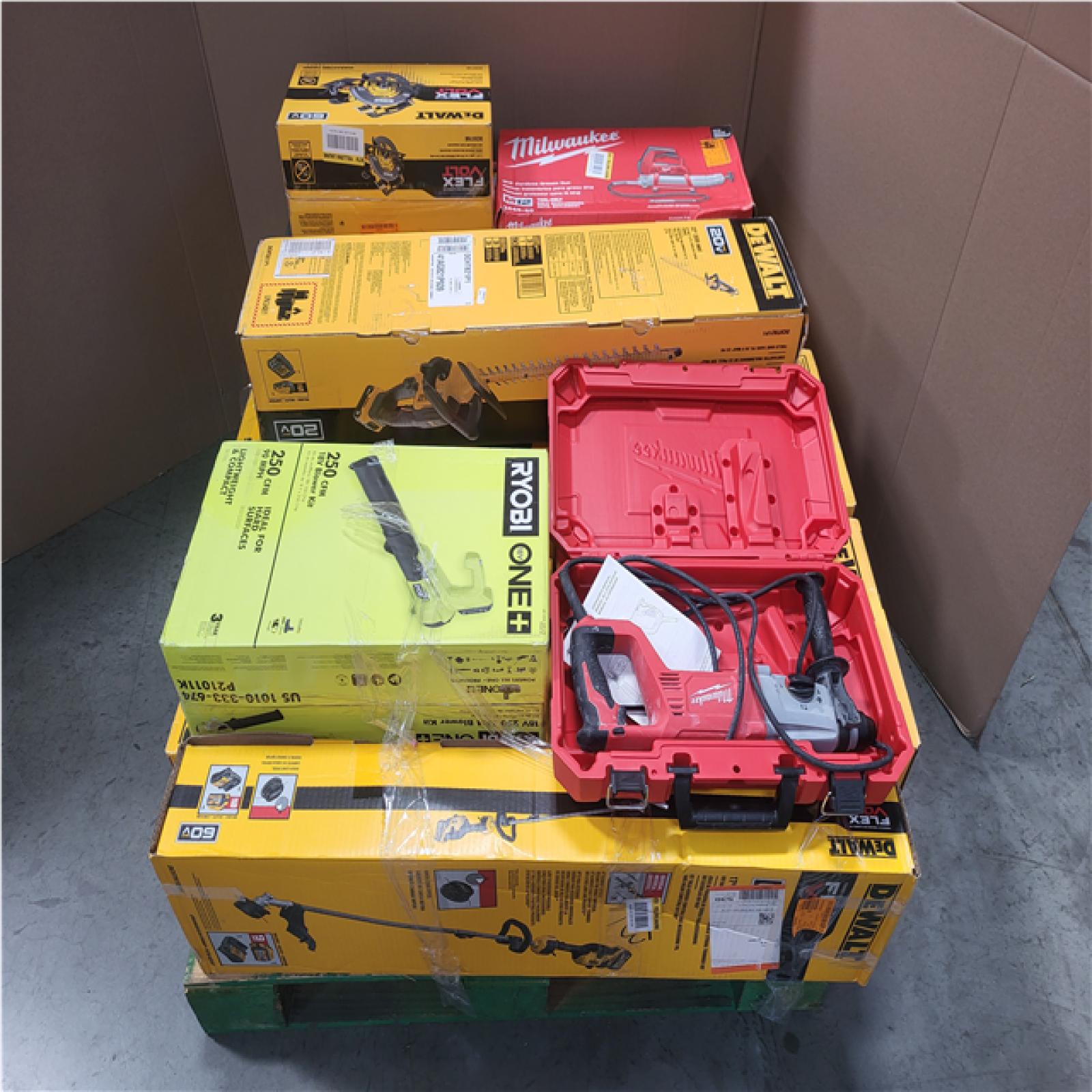 CALIFORNIA AS-IS TOOL PALLET