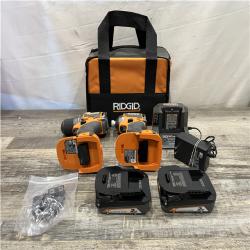 AS-IS RIDGID 18V SubCompact Brushless 2-Tool Combo Kit
