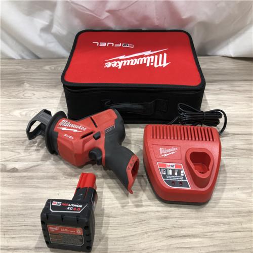 AS-IS Milwaukee M12 FUEL 12-Volt Lithium-Ion Cordless HACKZALL Reciprocating Saw Kit
