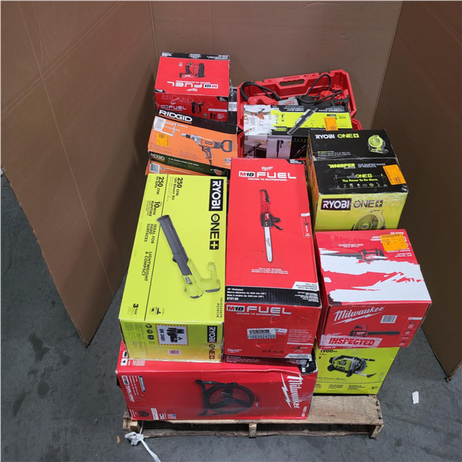 CALIFORNIA AS-IS TOOL PALLET