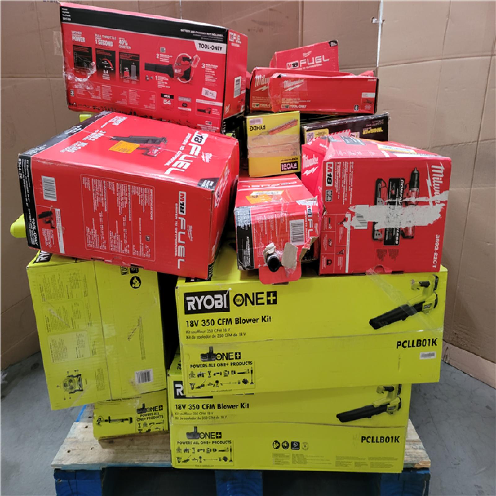 CALIFORNIA AS-IS TOOL PALLET