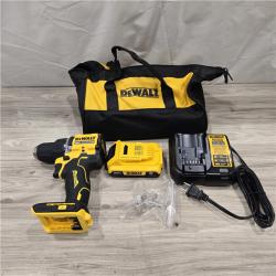 AS-IS DEWALT ATOMIC COMPACT SERIES 20V MAX* Cordless 1/2 Drill/Driver Kit