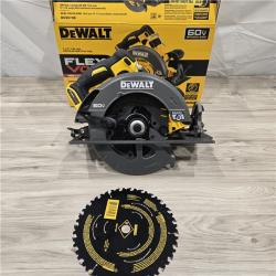 LIKE NEW! - DeWALT Flexvolt Max 7-1/4  60V Brushless Circular Saw DCS578B