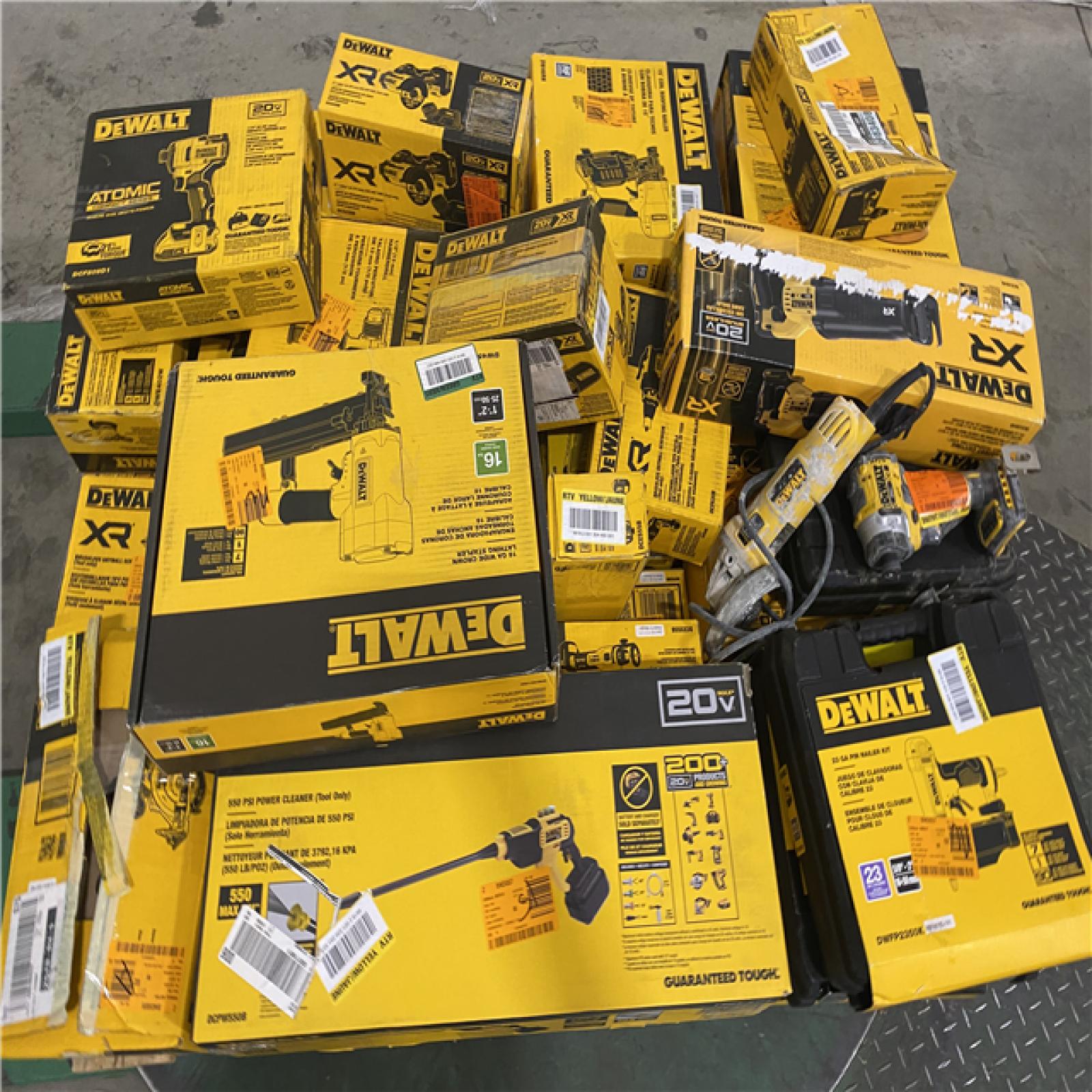 Dallas Location - As-Is DEWALT Tool Pallet