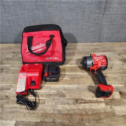 HOUSTON LOCATION - AS-IS Milwaukee FUEL 18V Lithium-Ion Brushless Cordless 1/2 in. Impact Wrench w/Friction Ring Kit