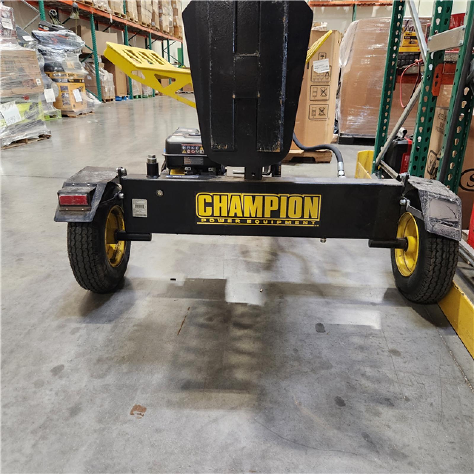 Dallas Location - As-Is Champion Power Equipment 27-Ton Gas-Powered Log Splitter