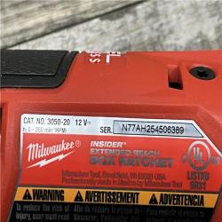 AS-IS Milwaukee FUEL INSIDER 12V Lithium-Ion Brushless Cordless 1/4 in. - 3/8 in. Extended Reach Box Ratchet (Tool-Only)