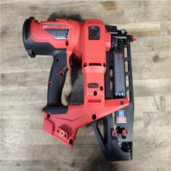 HOUSTON LOCATION - AS-IS (APPEARS LIKE NEW) Milwaukee Tool Cordless Finish Nail Gun 18 V 3020-20 (TOOL ONLY)