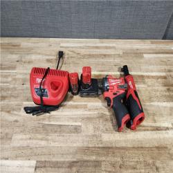 HOUSTON LOCATION - AS - IS Milwaukee 2 Tool Combo Kit W/ (2) Battery & Charger