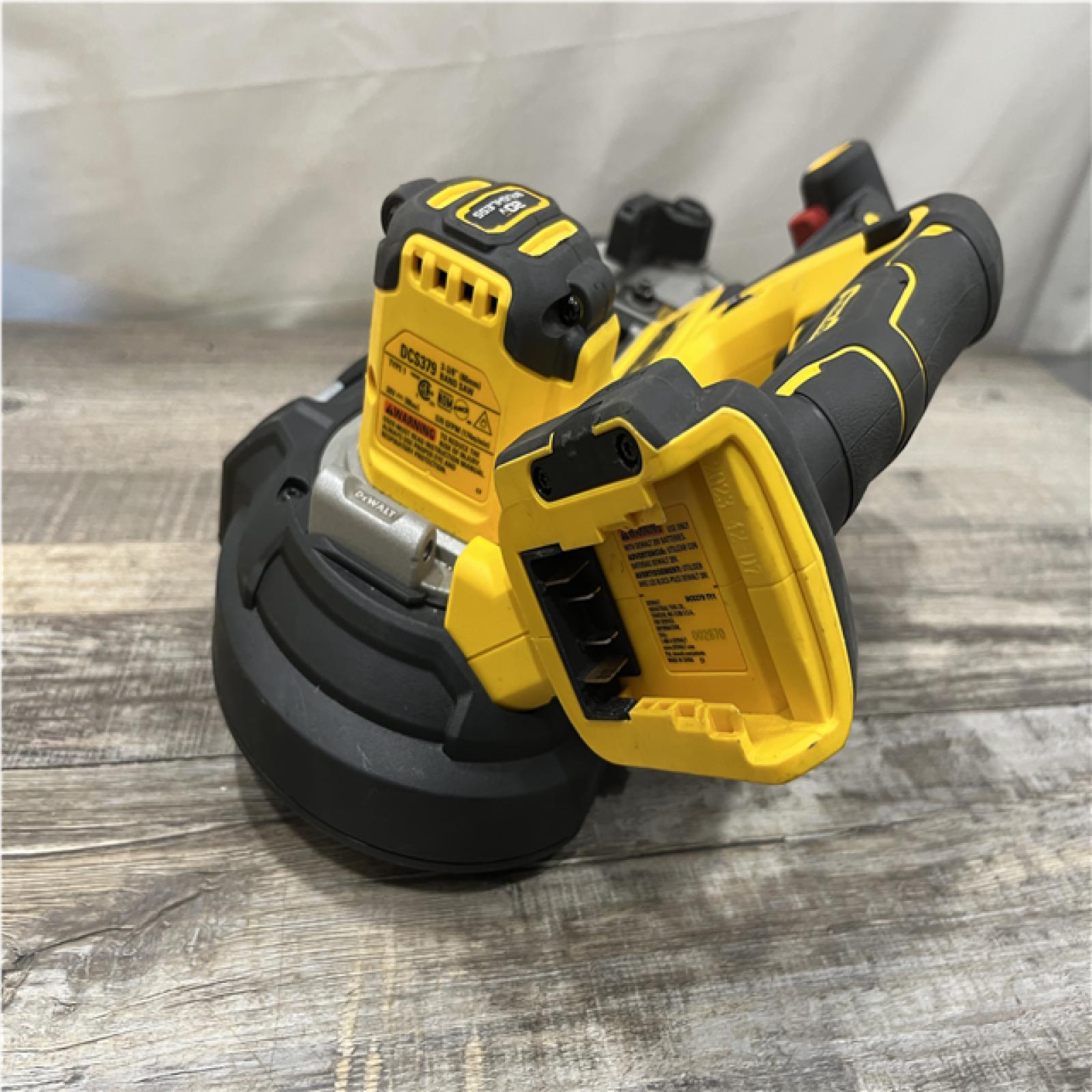 AS-IS DEWALT 20V MAX XR Brushless Dual Trigger Lithium-Ion Cordless Mid-Size Bandsaw (Tool Only)
