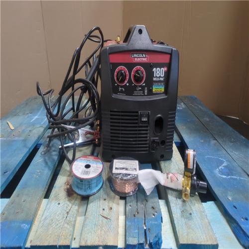 CALIFORNIA AS-IS lINCOLN ELECTRIC WELD-PAK