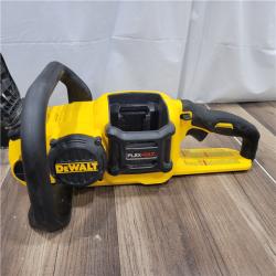 AS-IS  DEWALT  FLEXVOLT 60V MAX 16in. Brushless Cordless Battery Powered Chainsaw Kit with (1) FLEXVOLT 2 Ah Battery & Charger