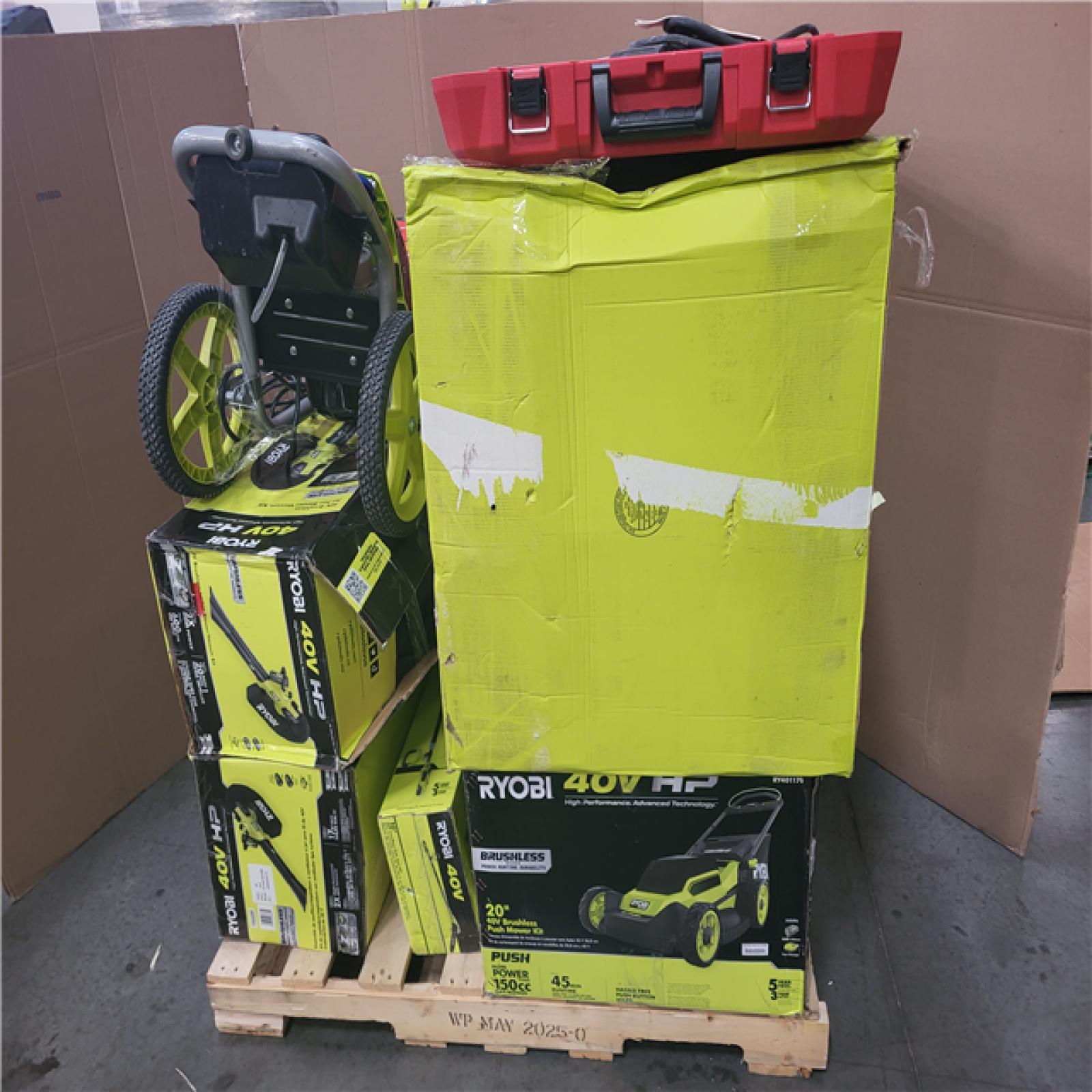 CALIFORNIA AS-IS TOOL PALLET