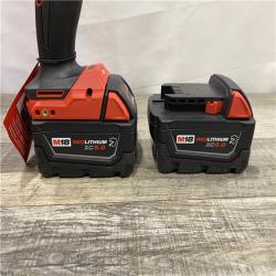 AS-IS Milwaukee FUEL 18V Lithium-Ion Brushless Cordless 1/2 in. Hammer Drill Driver Kit