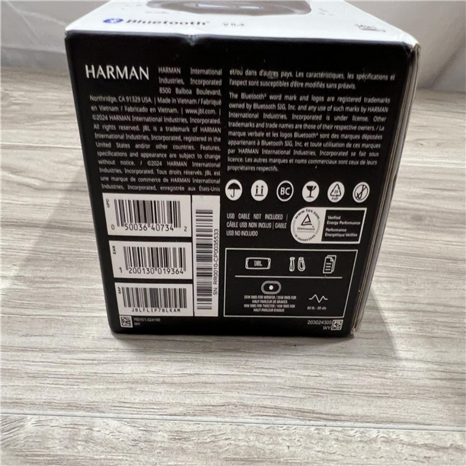 JBL Flip 7 Portable Waterproof and Drop-Proof Speaker with Interchangeable Accessories