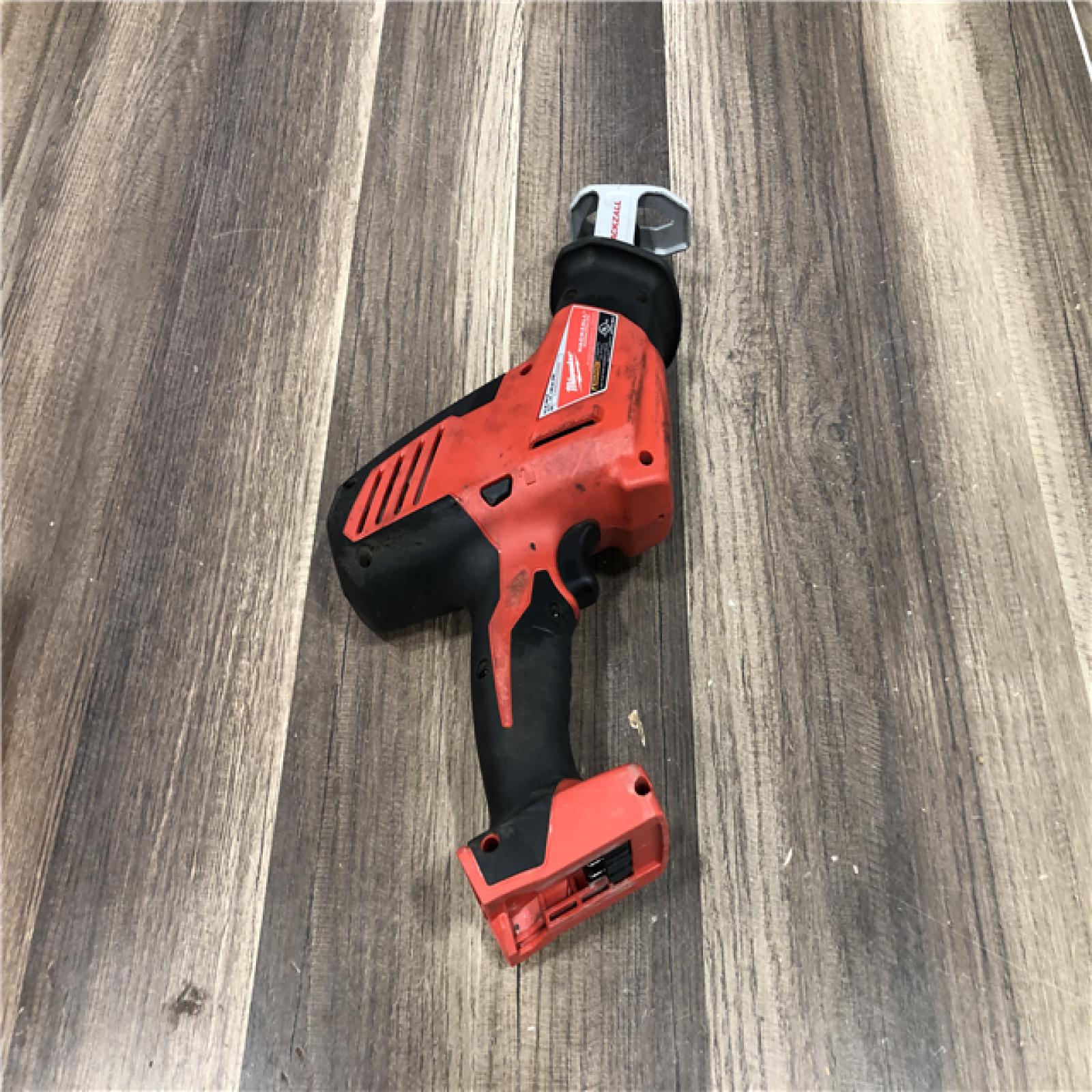 AS-IS Milwaukee 18V Lithium-Ion Cordless HACKZALL Reciprocating Saw (Tool-Only)