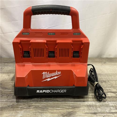 AS-IS Milwaukee 18V Lithium-Ion PACKOUT 6-Port Rapid Charger
