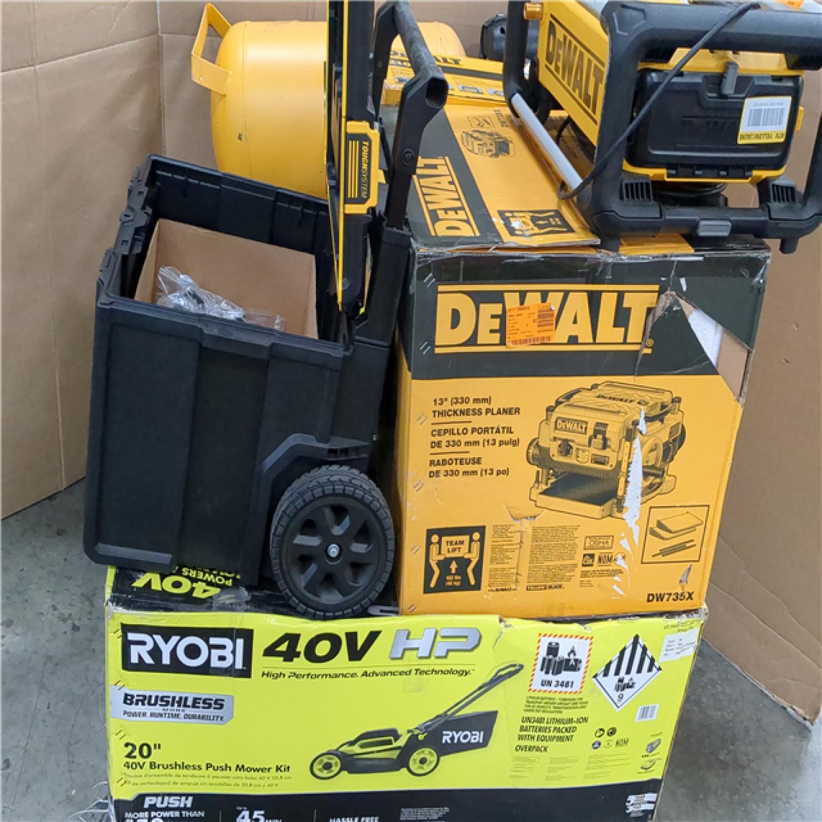 CALIFORNIA AS-IS TOOL PALLET