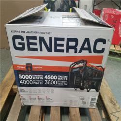 CALIFORNIA AS-IS GENERAC GENERATOR