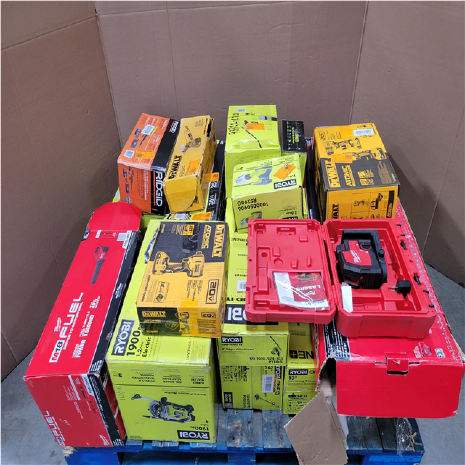 CALIFORNIA AS-IS TOOL PALLET