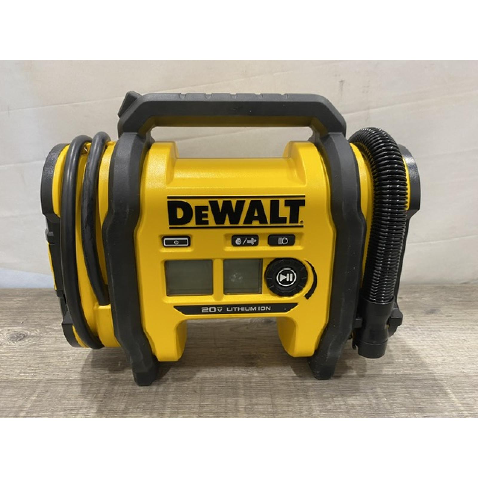 AS-IS DEWALT 20V MAX Cordless Electric Portable Inflator (Tool Only)