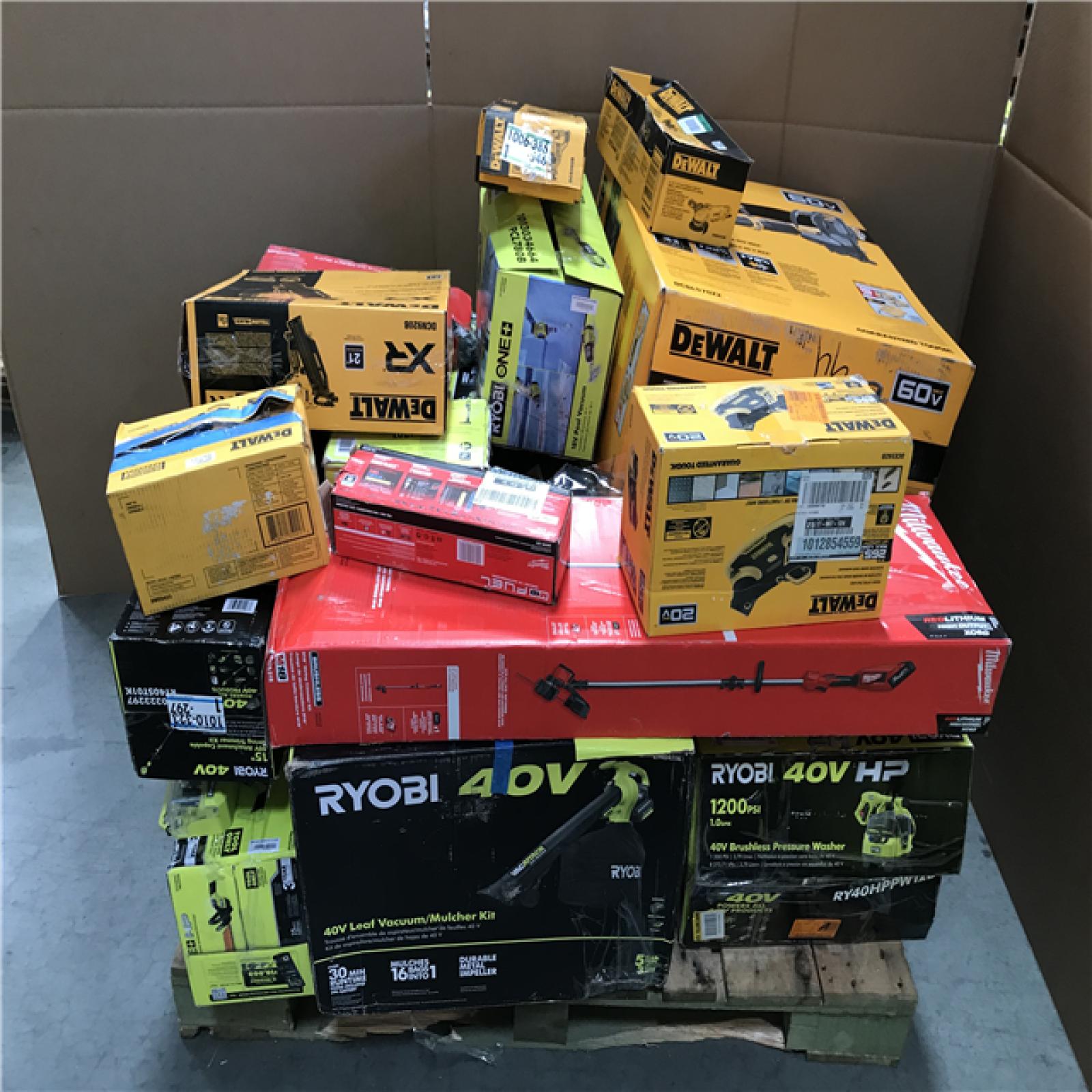 CALIFORNIA AS-IS TOOL PALLET