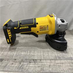 AS-IS DEWALT 20V MAX Cordless Brushless 4-1/2 in. Angle Grinder with Paddle Switch (Tool Only)