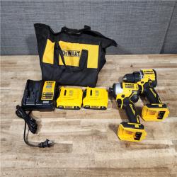 HOUSTON LOCATION - AS - IS DEWALT 2 TOOL COMBO KIT W/ (2) BATTERY & CHARGER