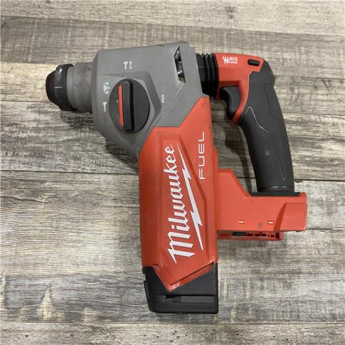 AS-IS Milwaukee FUEL 18V Lithium-Ion Brushless Cordless 1 in. SDS-Plus Rotary Hammer (Tool-Only)