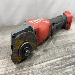 AS-IS Milwaukee FUEL 18-Volt Lithium-Ion Brushless Cordless 4-1/2 in./6 in. Braking Grinder with Paddle Switch (Tool-Only)