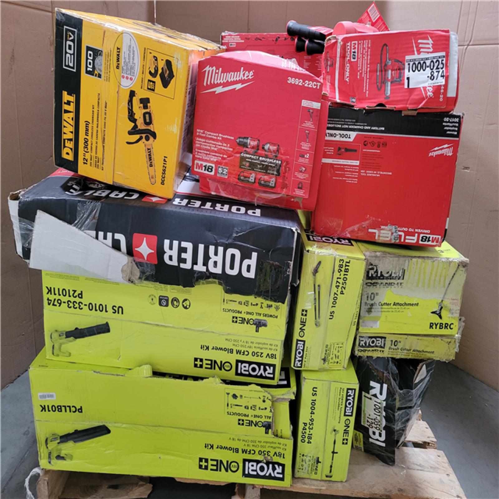 CALIFORNIA AS-IS TOOL PALLET