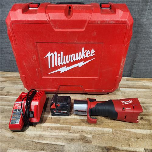 HOUSTON LOCATION - AS - IS Milwaukee M18 FORCE LOGIC Press Tool with BATTERY & CHARGER