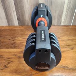 FitRx SmartBell Quick-Select Adjustable 5-52.5 Lbs. Dumbbell - Black (Single)