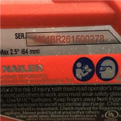AS-IS  Milwaukee FUEL 18-Volt Lithium-Ion Brushless Cordless Gen II 16-Gauge Angled Finish Nailer (Tool-Only)