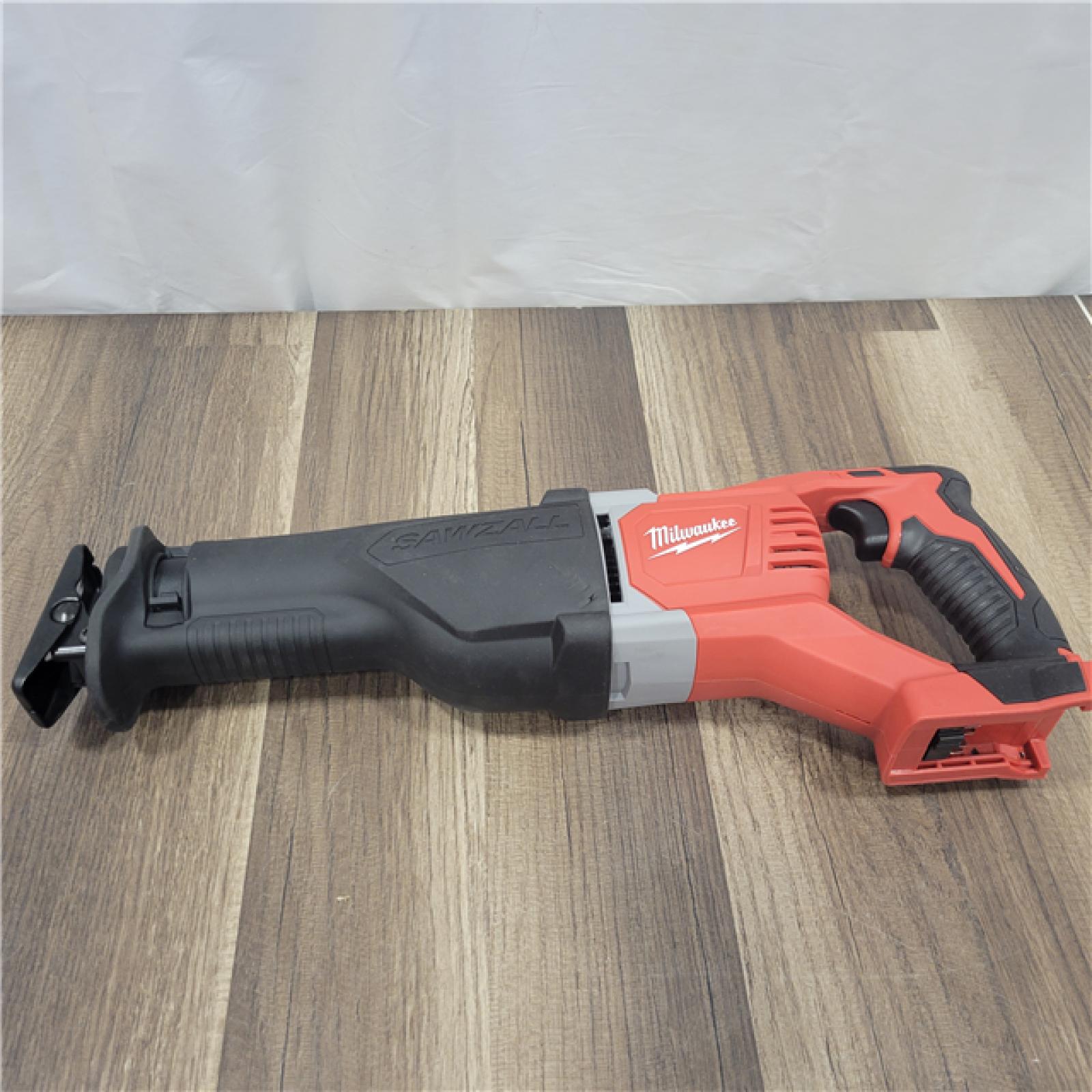 AS-IS MILWAUKEE M18 18V Lithium-Ion Cordless Combo Tool Kit with Two 3.0Ah Batteries, 1-Charger, 1-Tool Bag (4-Tool)