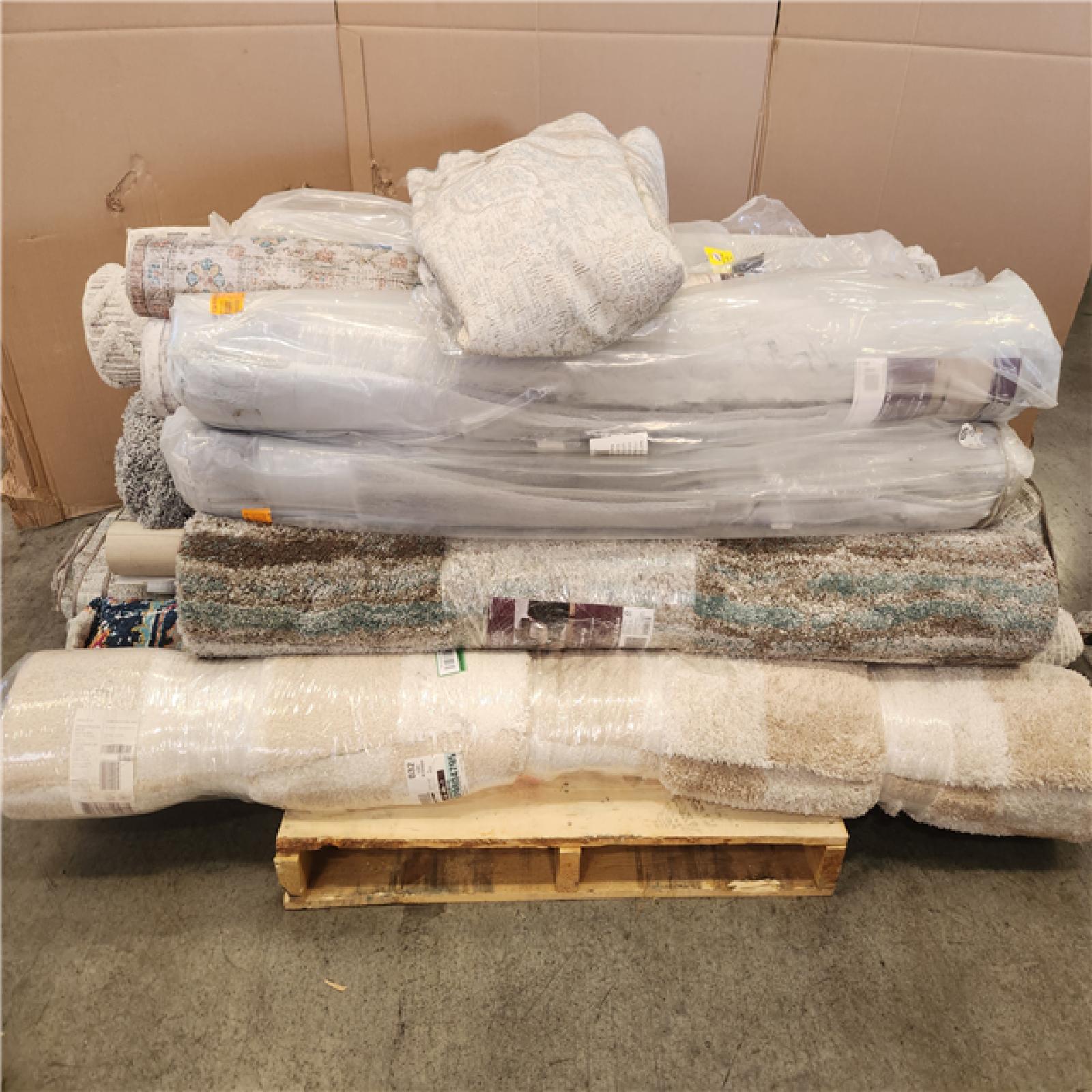 Phoenix AS-IS Mixed Rug Pallet (17-Rugs)