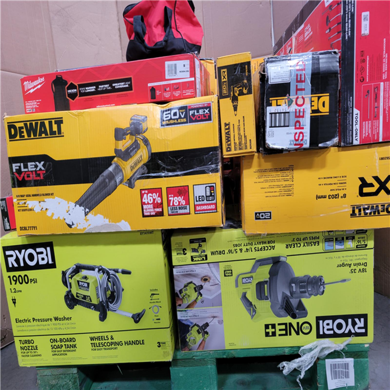 CALIFORNIA AS-IS TOOL PALLET